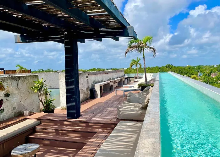 Apartamento Black House - Modern 3br With Private Pool Tulum